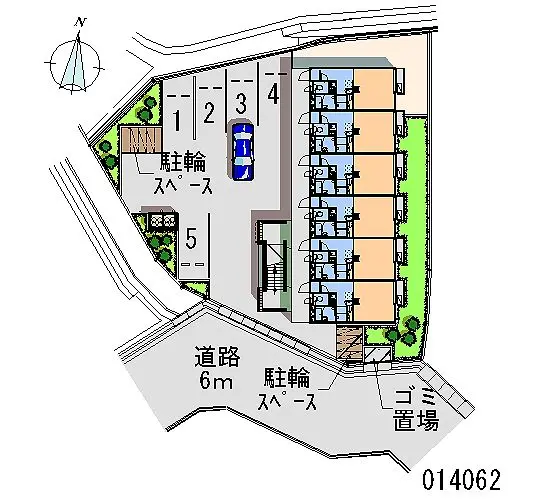 ★手数料０円★宝塚市南ひばりガ丘２丁目 月極駐車場